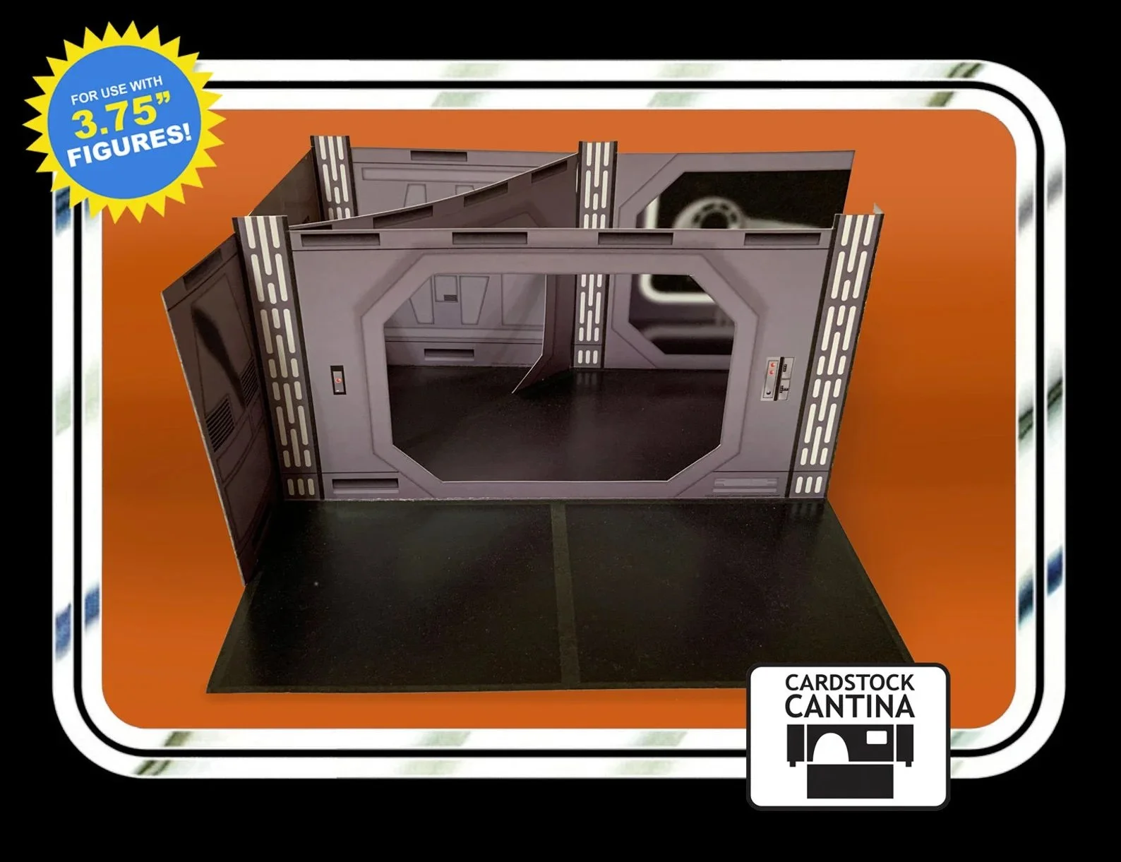 Space Station Hangar Diorama — Cardstock Cantina